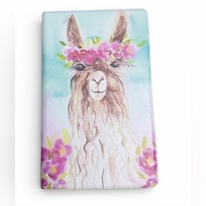 💚🌼KINDLE FIRE FLORAL LLAMA TABLET COVER 2016-2018.